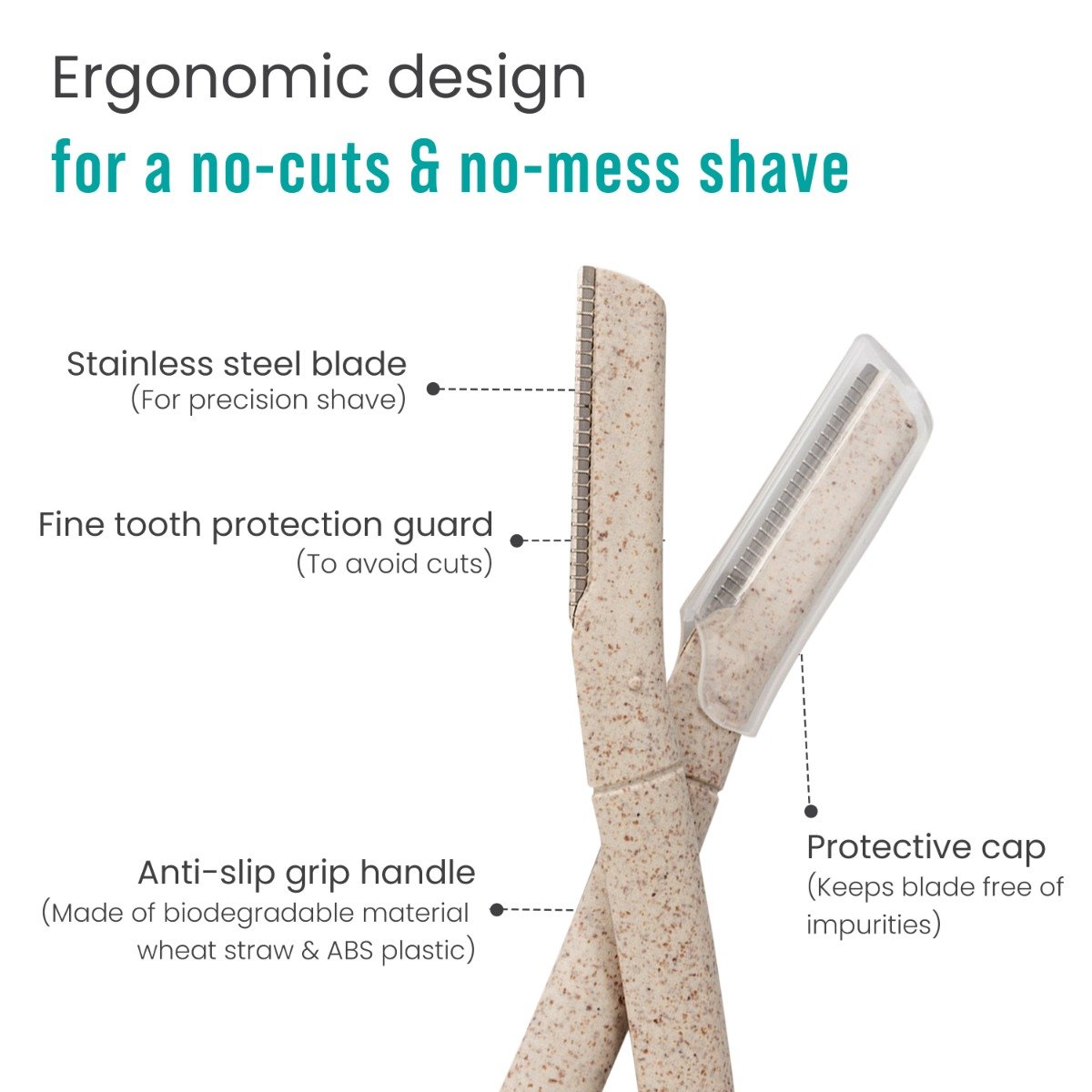 Sirona Blink & Glow Facial Razor For Women, 3 Count, Pack of 1 Sirona Blink & Glow Facial Razor For Women, 3 Count, Pack of 1