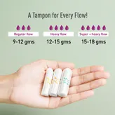 Sirona Now Periods Made Easy Regular Flow Tampons, 20 Count, Pack of 1