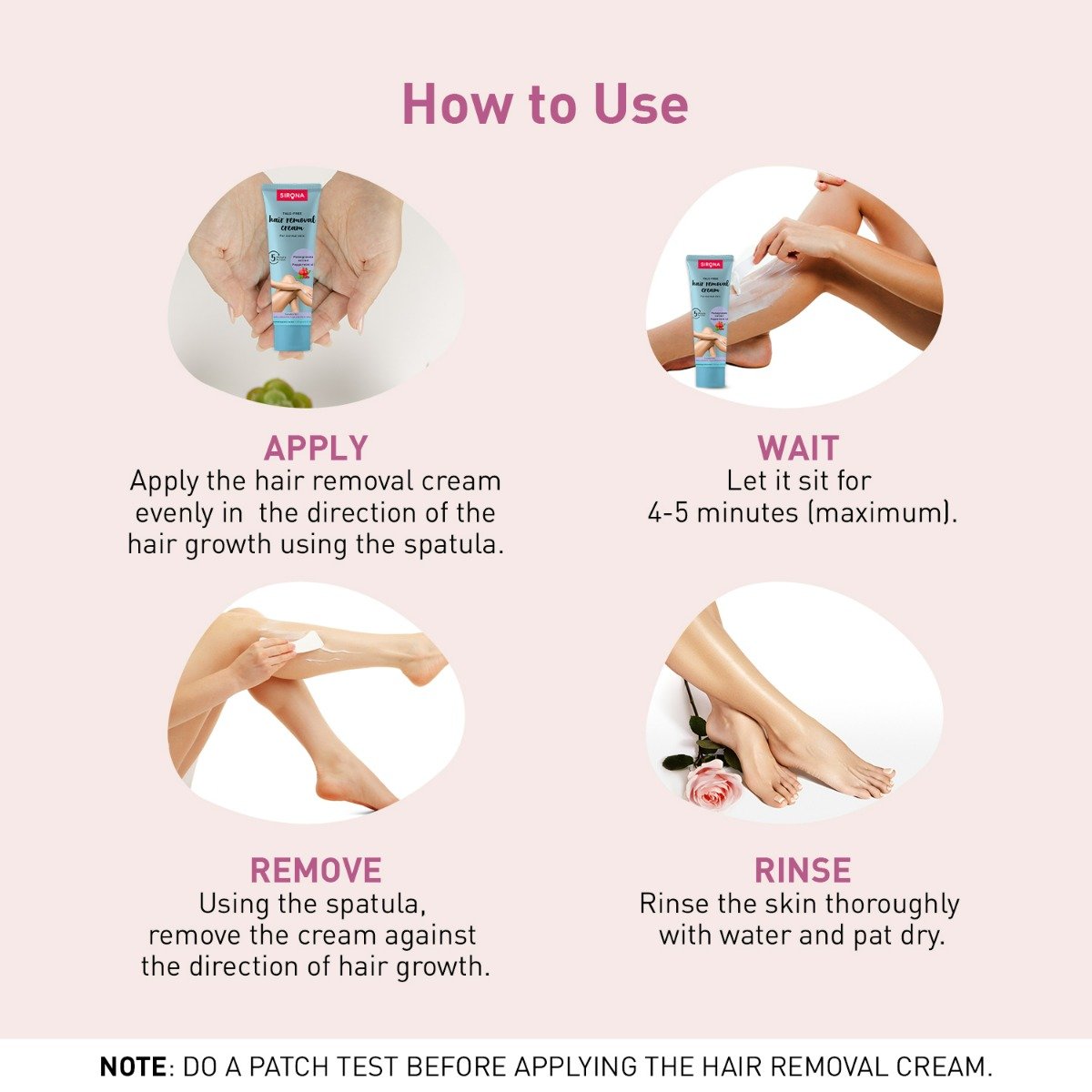 Sirona Hair Removal Cream for Normal Skin, 100 gm, Pack of 1 Sirona Hair Removal Cream for Normal Skin, 100 gm, Pack of 1