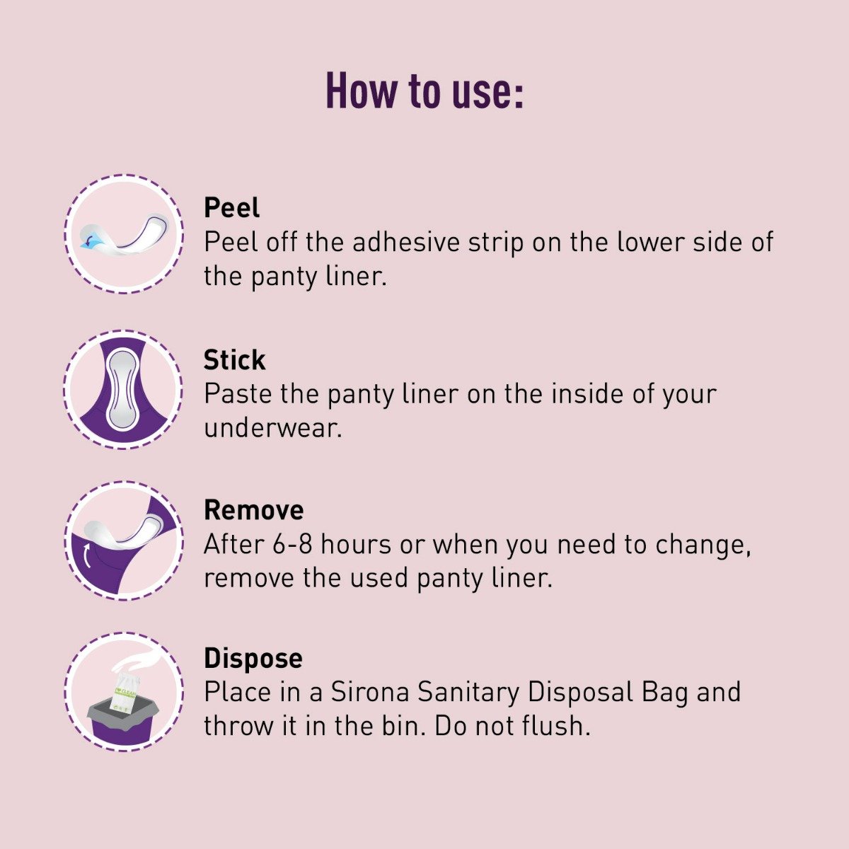 Sirona Daily Wear Panty Liners Large, 60 Count, Pack of 1 Sirona Daily Wear Panty Liners Large, 60 Count, Pack of 1