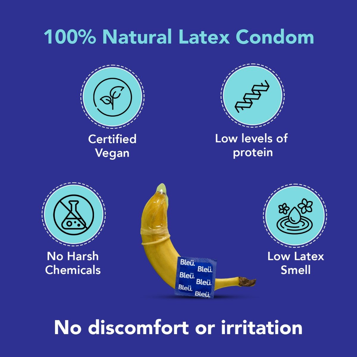 Sirona Bleu Spiral Condoms with 100% Natural Latex, Toxin Free, 8 Count, Pack of 1 Sirona Bleu Spiral Condoms with 100% Natural Latex, Toxin Free, 8 Count, Pack of 1