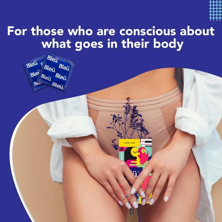 Sirona Bleu Ultra Thin Condoms with 100% Natural Latex for Extra Sensitive Skin, 8 Count, Pack of 1 Sirona Bleu Ultra Thin Condoms with 100% Natural Latex for Extra Sensitive Skin, 8 Count, Pack of 1