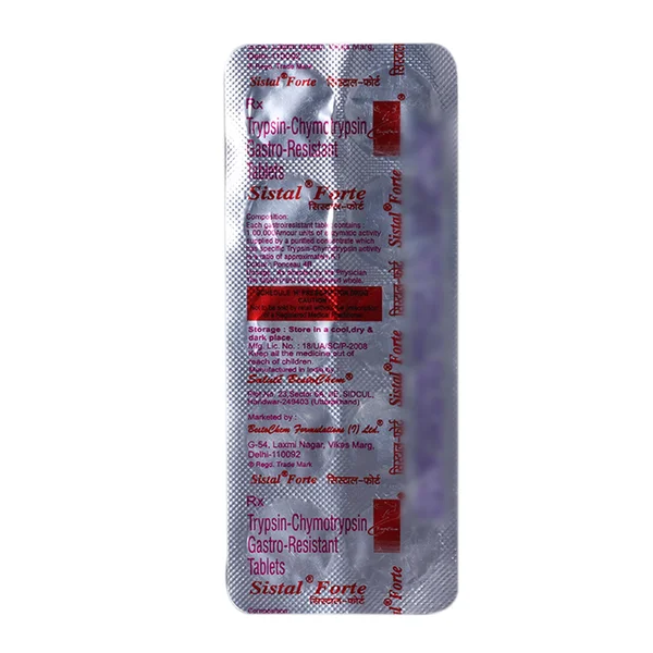 Sistal Forte Tablet 10'S, Pack of 10 TabletS