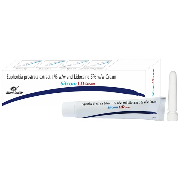 Sitcom LD Rectal Cream 30 gm, Pack of 1 CREAM