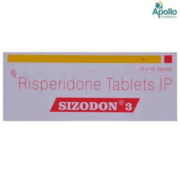 Sizodon 3 Tablet 10's, Pack of 10 TABLETS