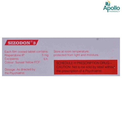 Sizodon 3 Tablet 10's, Pack of 10 TABLETS