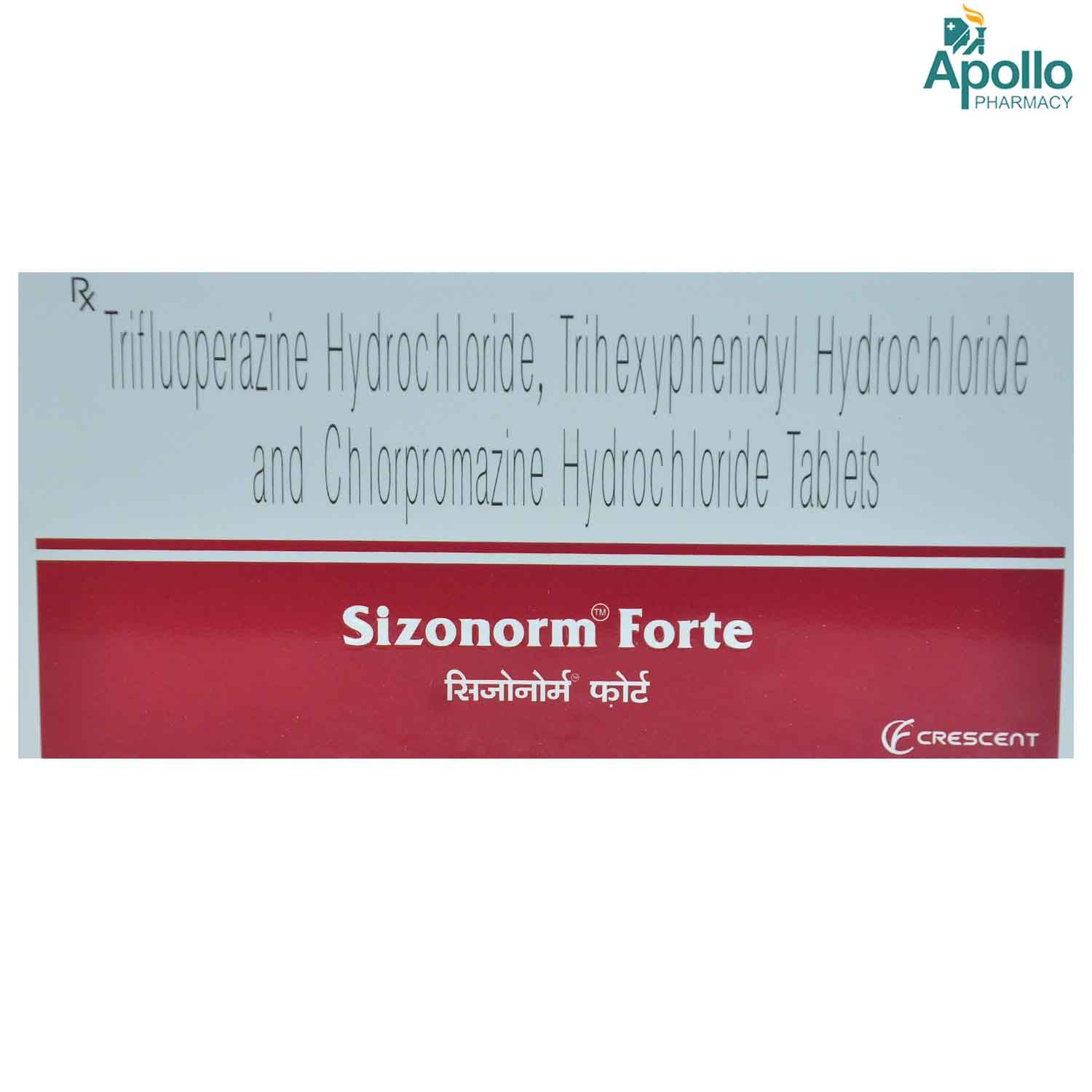 Buy Sizonorm Forte Tablet 10's Online