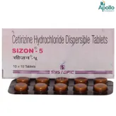 Sizon-5 Tablet 10's, Pack of 10 TABLETS