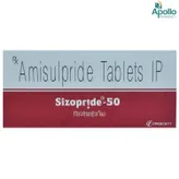 SIZOPRIDE 50MG TABLET, Pack of 10 TABLETS