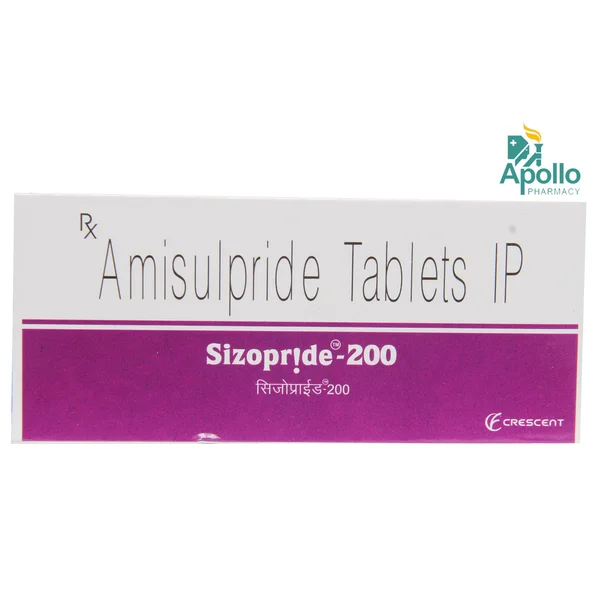 SIZOPRIDE 200MG TABLET, Pack of 10 TABLETS