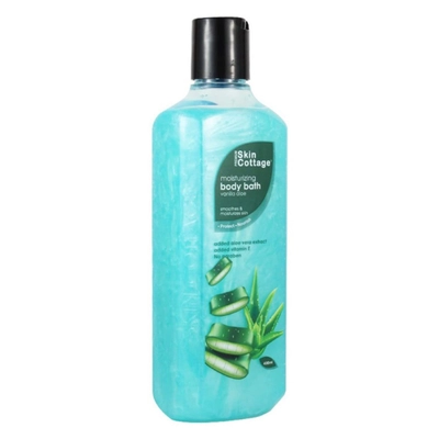 Skin Cottage Vanilla Aloe Moisturising Body Bath, 400 ml, Pack of 1