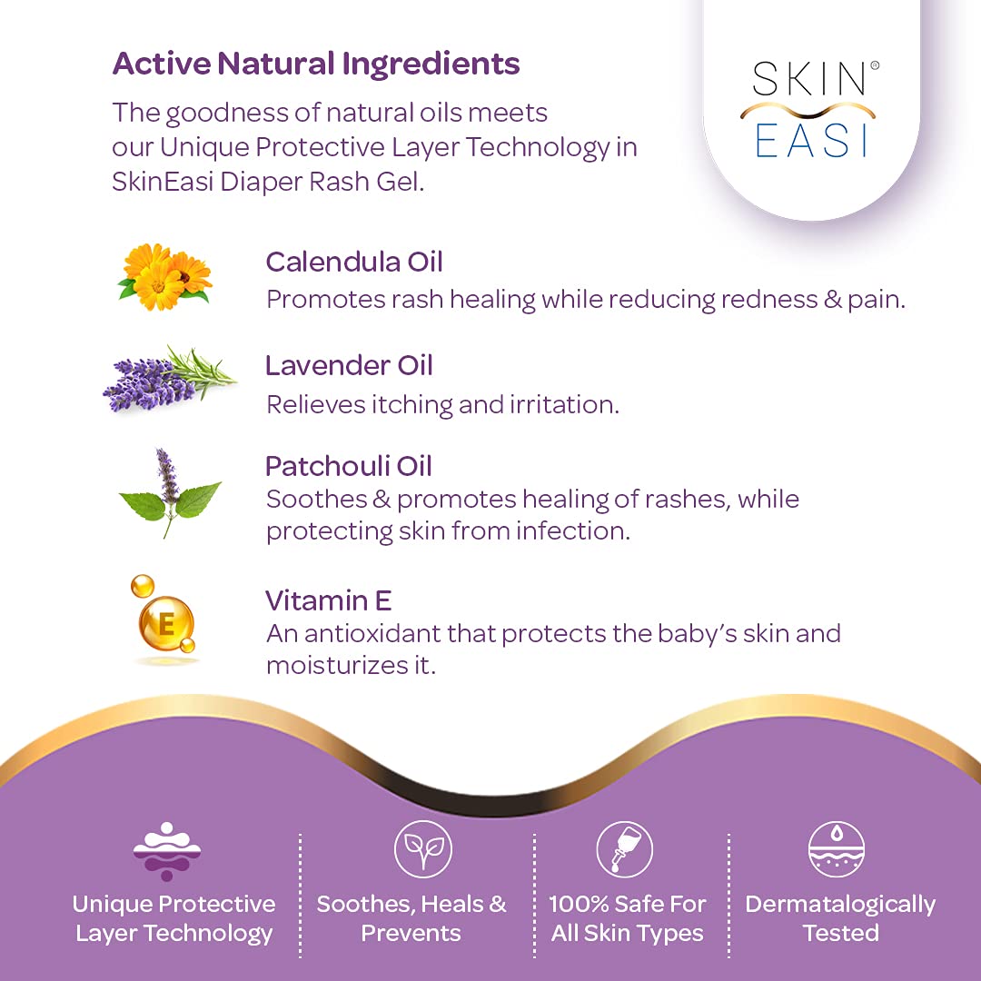 SkinEasi Baby Diaper Rash Gel, 25 gm, Pack of 1 SkinEasi Baby Diaper Rash Gel, 25 gm, Pack of 1