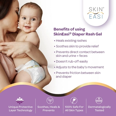 SkinEasi Baby Diaper Rash Gel, 25 gm, Pack of 1