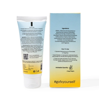 Skin Fx Sun Tease Matte SPF 50 PA +++ Matte Sunscreen, 50 gm, Pack of 1