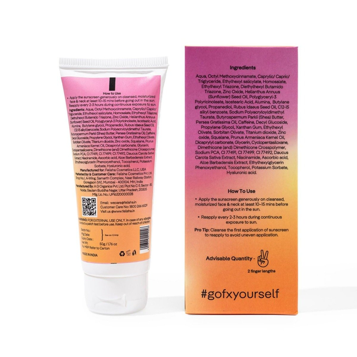 Skinfx Sun Tease Matte SPF 50 PA +++ Tinted Sunscreen, 50 gm, Pack of 1 Skinfx Sun Tease Matte SPF 50 PA +++ Tinted Sunscreen, 50 gm, Pack of 1