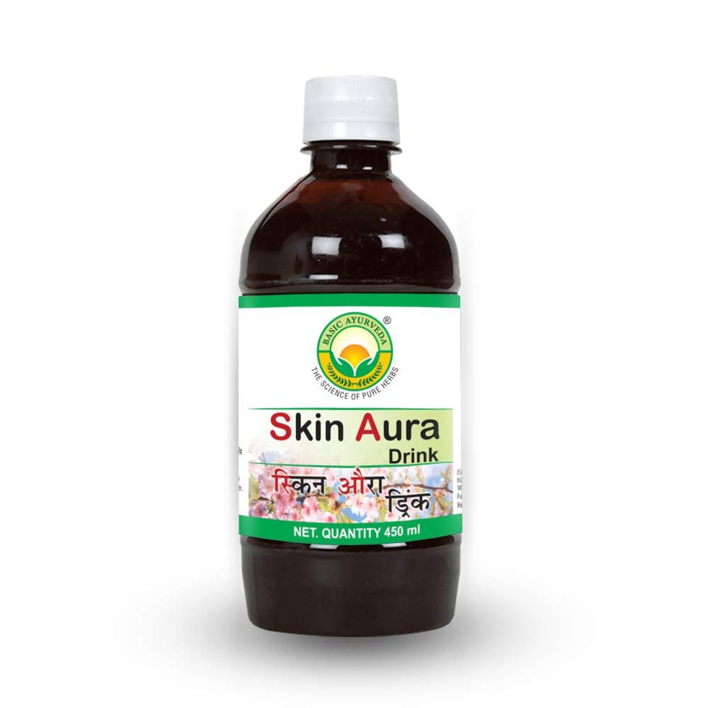 Basic Ayurveda Skin Aura Drink, 450 ml Price, Uses, Side Effects
