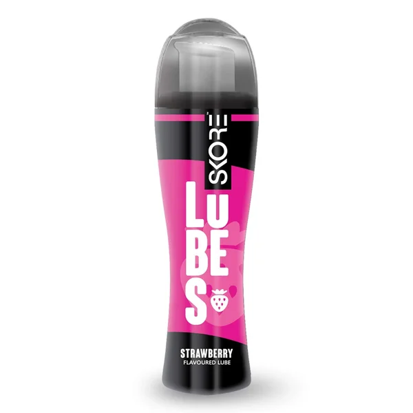 Skore Strawberry Flavour Lube, 50 ml