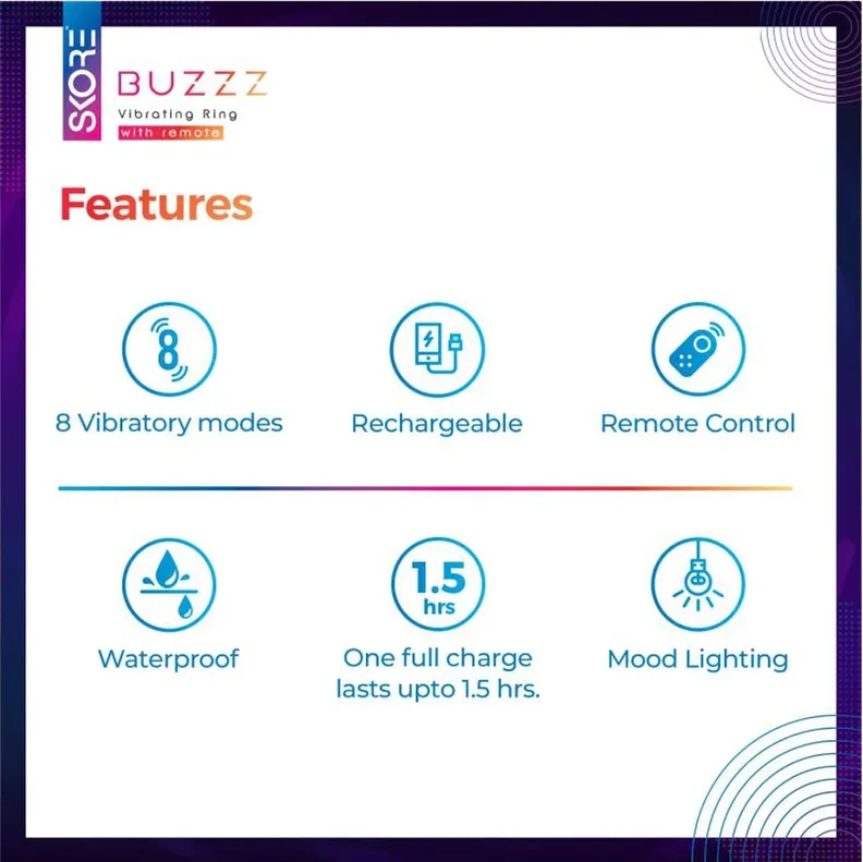Skore Machine Buy Skore Buzzz Body Massager with Remote for Him & Her, 1 Count | 19 ...