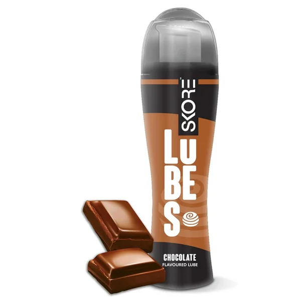 Skore Chocolate Flavour Lubricant Gel for Men & Women, 50 ml