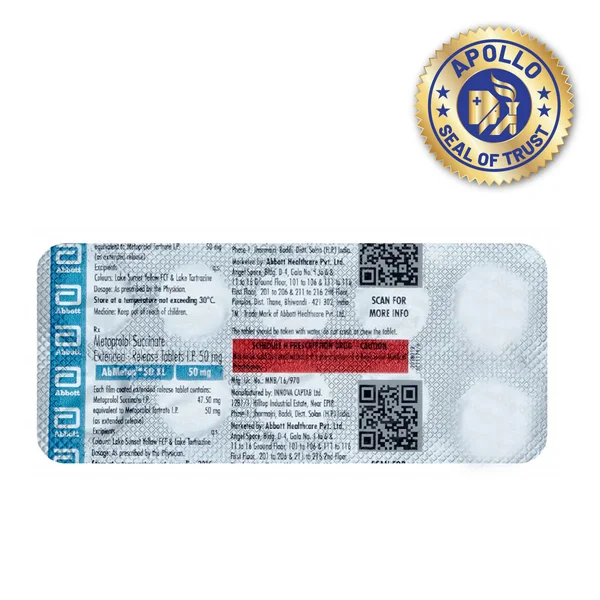 Abmetop 50 XL Tablet 10's