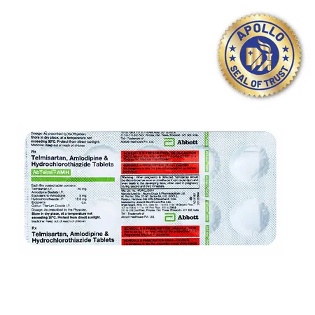 Abtelmi-AMH 40/5/12.5mg Tablet 10's