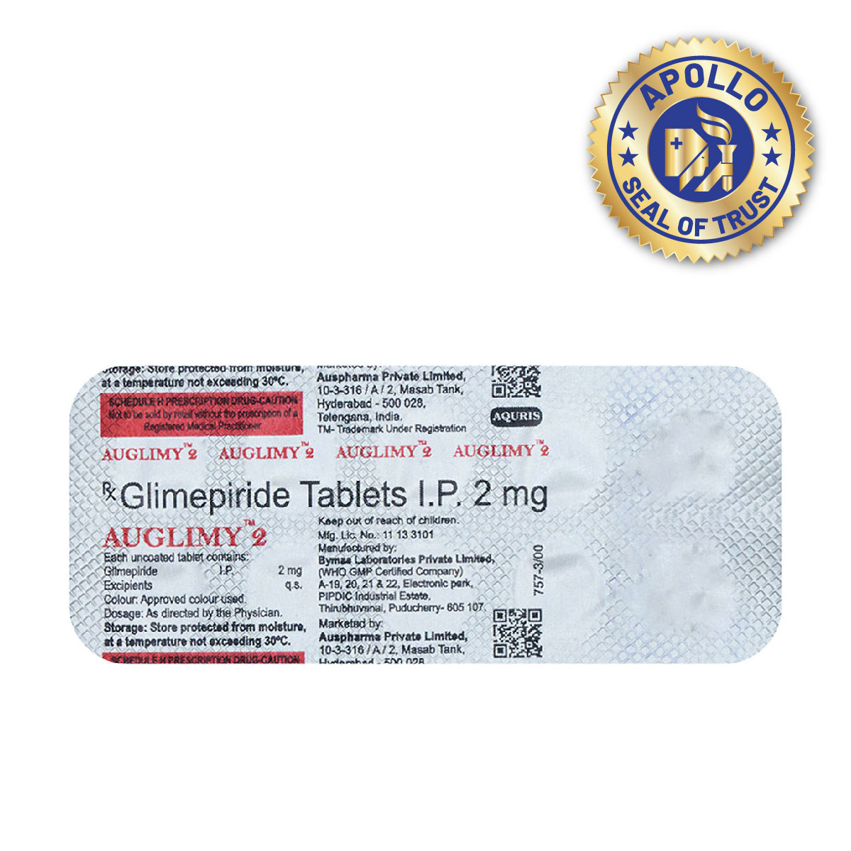 Auglimy 2 Tablet 10's, Pack of 10 TabletS Auglimy 2 Tablet 10's, Pack of 10 TabletS