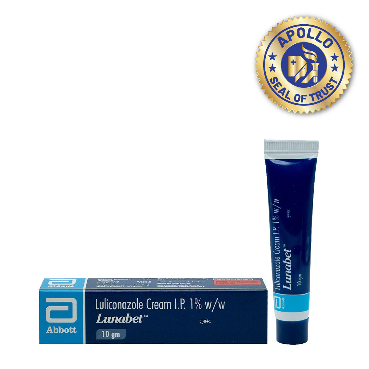 Lunabet 1% Cream 10 gm, Pack of 1 CREAM Lunabet 1% Cream 10 gm, Pack of 1 CREAM