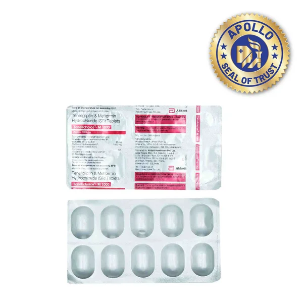 Tenelichoice-M 1000 Tablet 10's