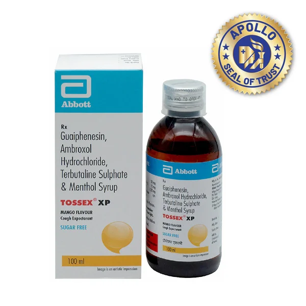 Tossex XP Mango Syrup 100 ml, Pack of 1 Syrup