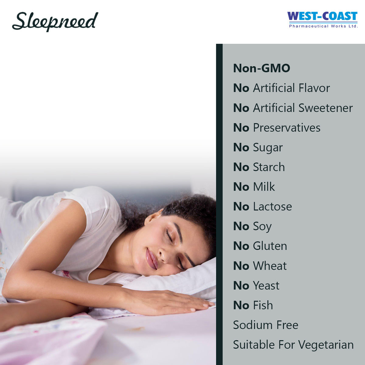 Westcoast Sleepneed Melatonin 10mg, 10 Tablets, Pack of 10 TabletS Westcoast Sleepneed Melatonin 10mg, 10 Tablets, Pack of 10 TabletS