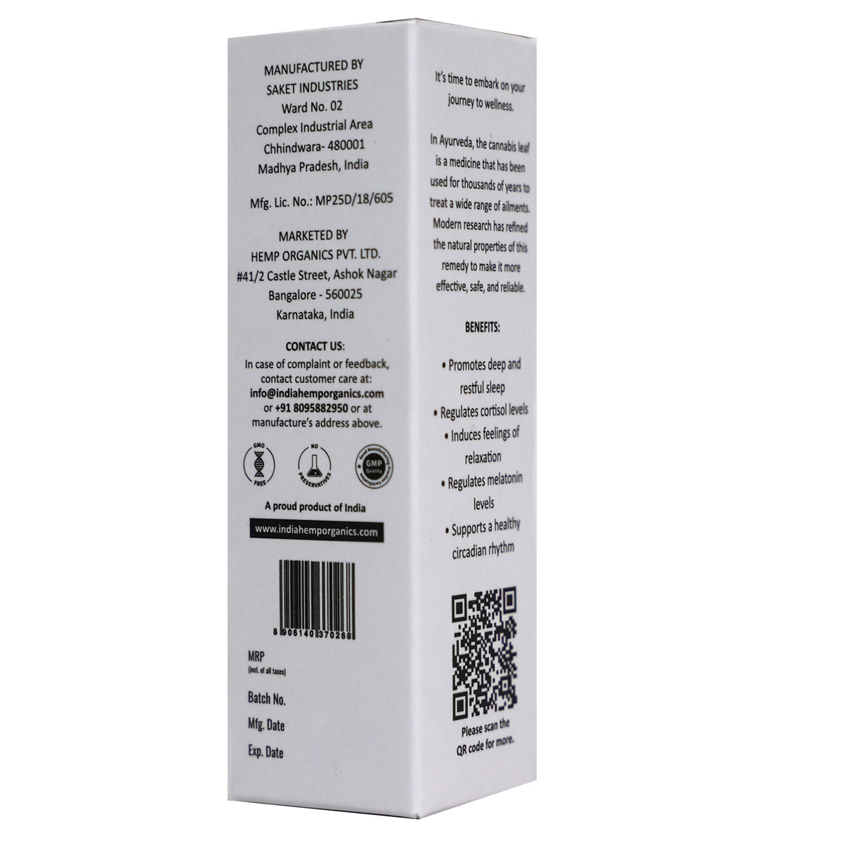 Cannabliss Sleep Well 1200 mg Oil, 10 ml, Pack of 1 Cannabliss Sleep Well 1200 mg Oil, 10 ml, Pack of 1