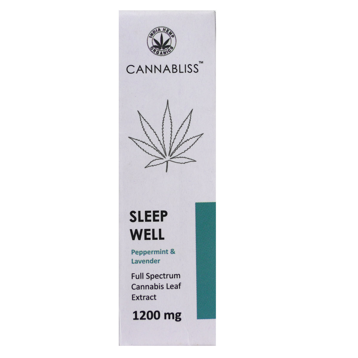 Cannabliss Sleep Well 1200 mg Oil, 10 ml, Pack of 1 Cannabliss Sleep Well 1200 mg Oil, 10 ml, Pack of 1