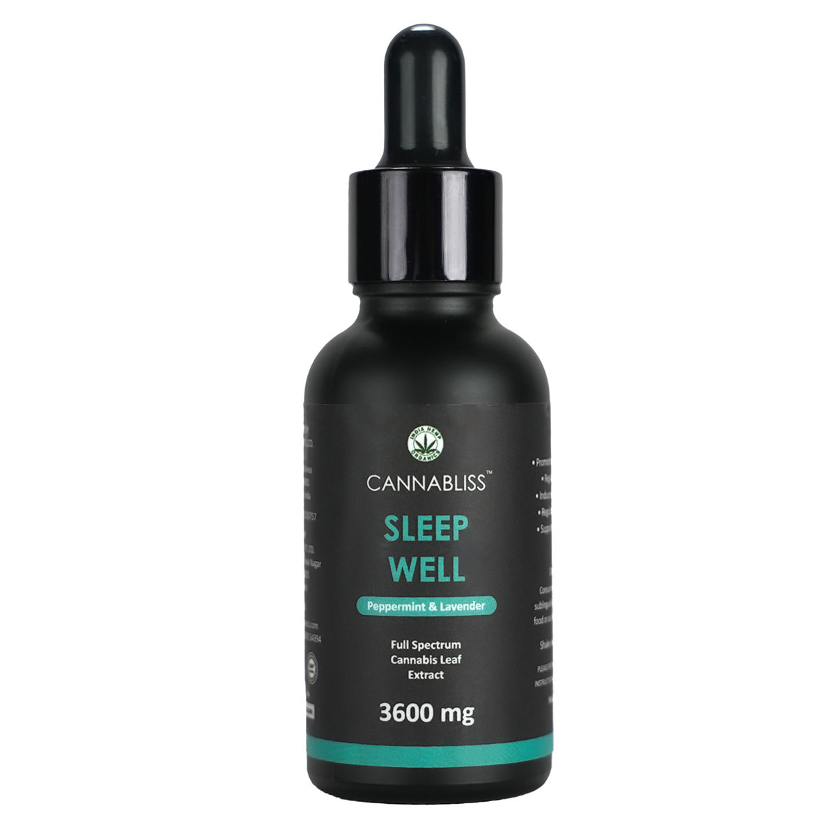 Buy Cannabliss Sleep Well 3600 mg Oil, 30 ml Online