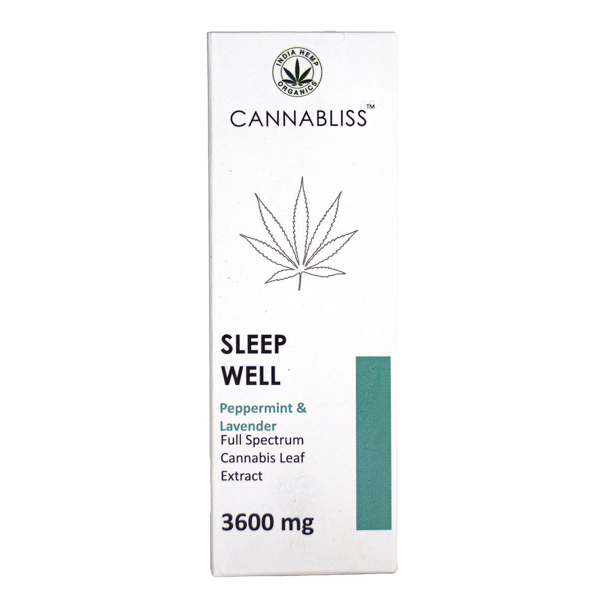 Cannabliss Sleep Well 3600 mg Oil, 30 ml, Pack of 1 Cannabliss Sleep Well 3600 mg Oil, 30 ml, Pack of 1