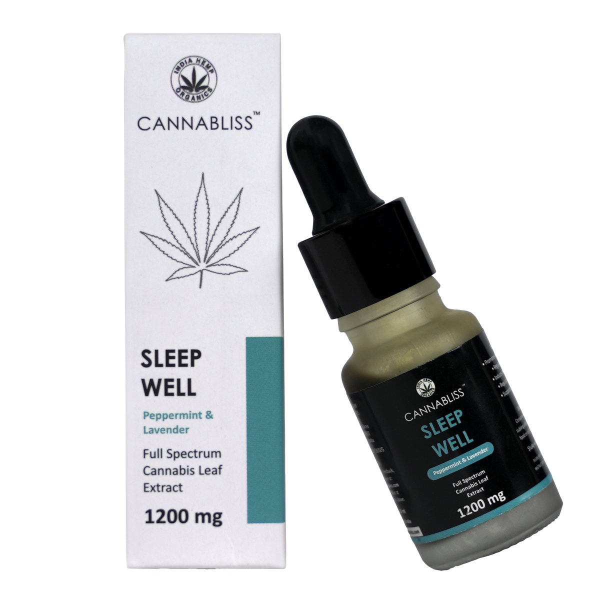 Cannabliss Sleep Well 1200 mg Oil, 10 ml, Pack of 1 Cannabliss Sleep Well 1200 mg Oil, 10 ml, Pack of 1