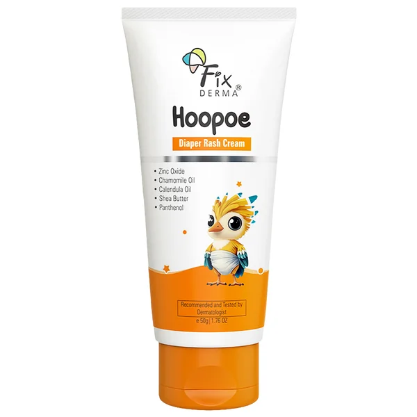 Fixderma Hoopoe Diaper Rash Cream, 50 gm, Pack of 1