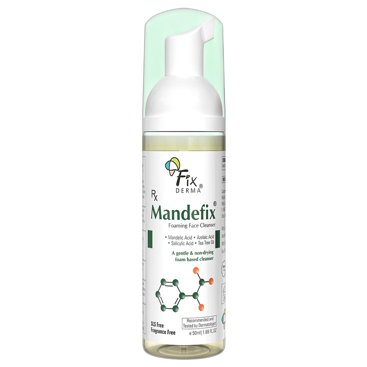 Fixderma Mandefix Foaming Face Cleanser, 50 ml, Pack of 1 Fixderma Mandefix Foaming Face Cleanser, 50 ml, Pack of 1