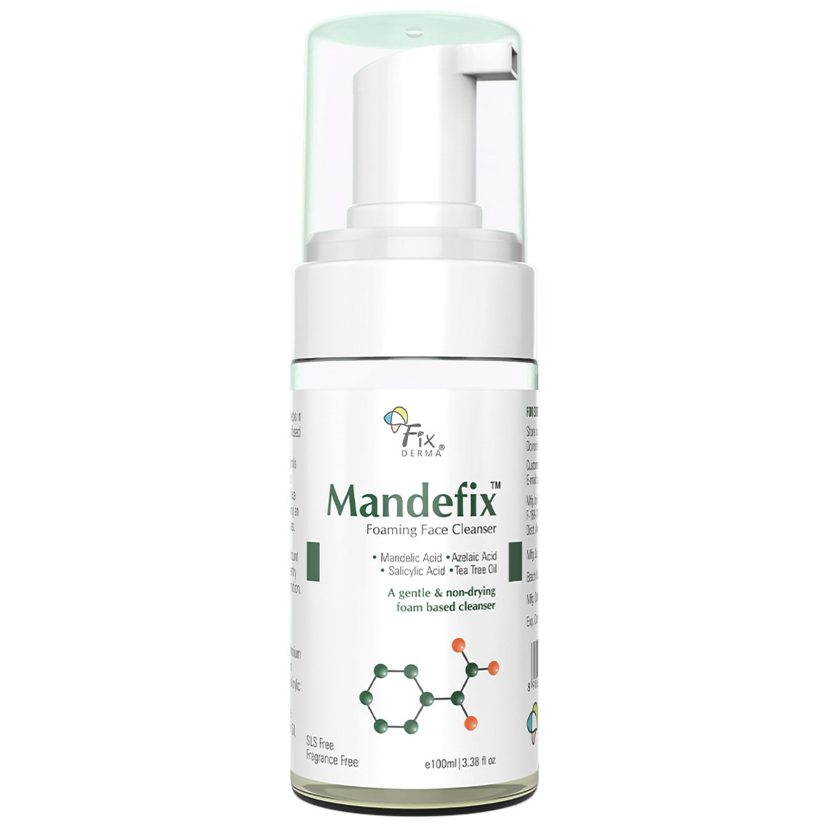 Fixderma Mandefix Foaming Face Cleanser, 100 ml, Pack of 1 Fixderma Mandefix Foaming Face Cleanser, 100 ml, Pack of 1