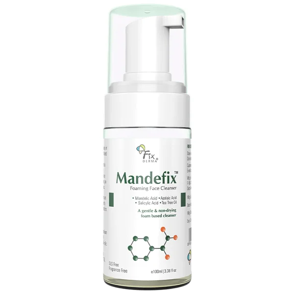 Fixderma Mandefix Foaming Face Cleanser, 100 ml, Pack of 1