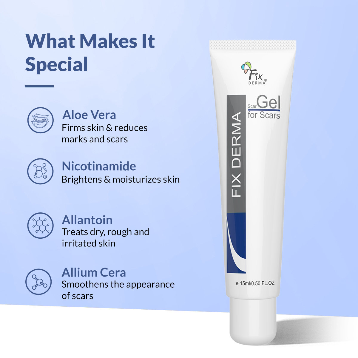 Fixderma Scar Gel, 15 ml, Pack of 1 Fixderma Scar Gel, 15 ml, Pack of 1