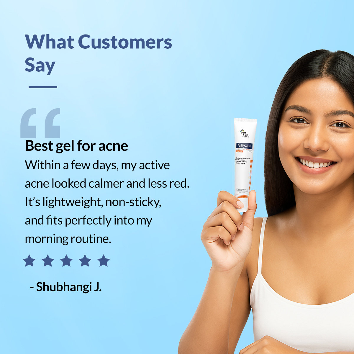 Fixderma Salyzap For Acne Day Time Gel, 20 gm, Pack of 1 Fixderma Salyzap For Acne Day Time Gel, 20 gm, Pack of 1