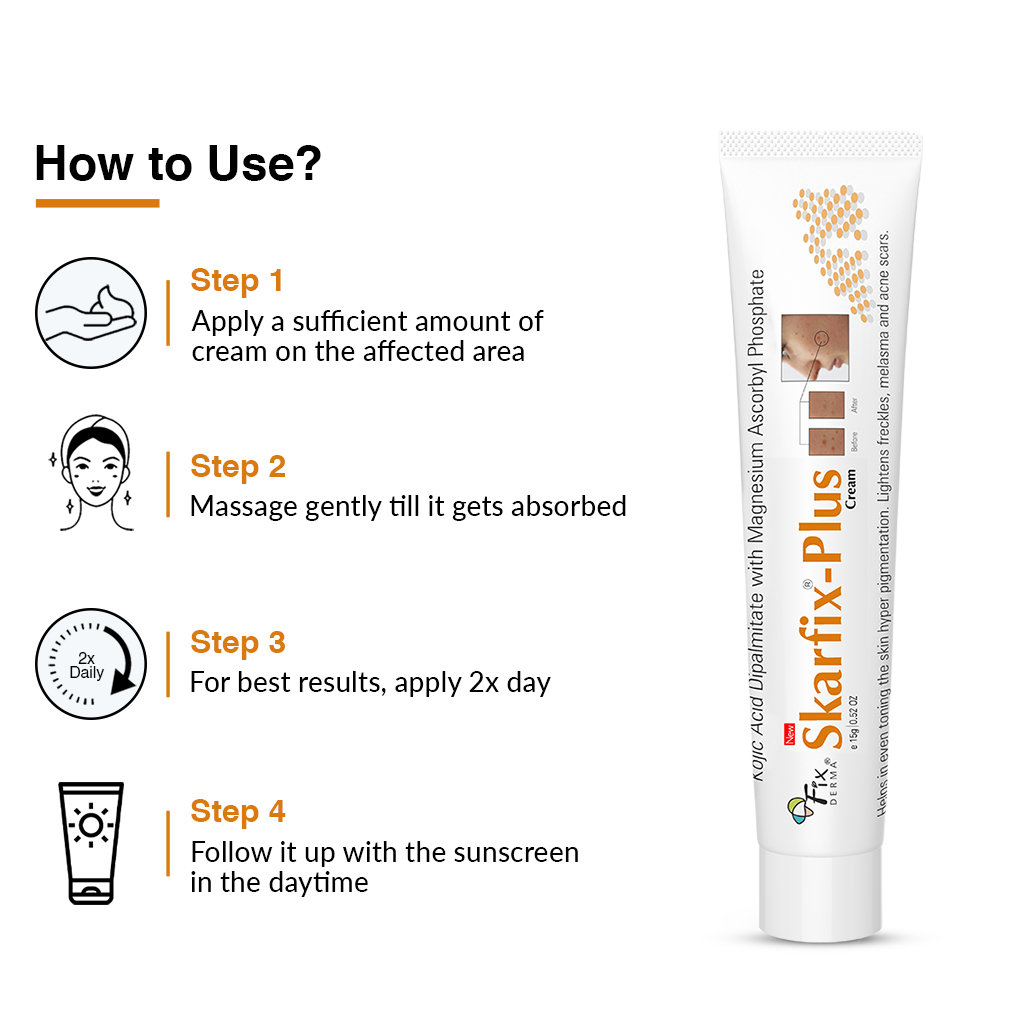 Fixderma Skarfix-Plus Cream 15 Gm, Pack of 1 Fixderma Skarfix-Plus Cream 15 Gm, Pack of 1