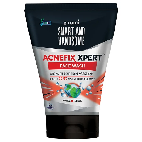 Smart And Handsome Acnefix Xpert Face Wash, 100 gm