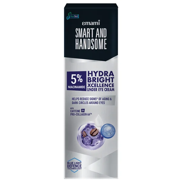 Smart And Handsome 5%Niacinamide Hydrabrt Eye Cream, 15 ml