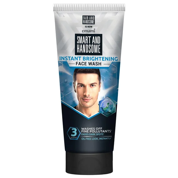 Smart And Handsome Instant Brightening Face Wash, 150 gm
