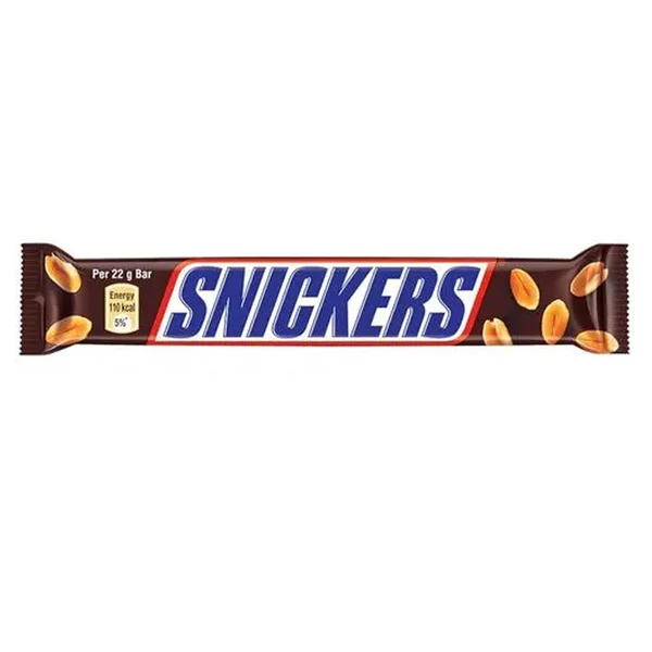 Snickers Chocolate Bar, 25 gm, Pack of 1