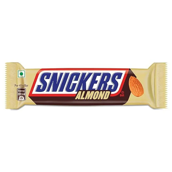 Snickers Almond Chocolate Bar, 45 gm