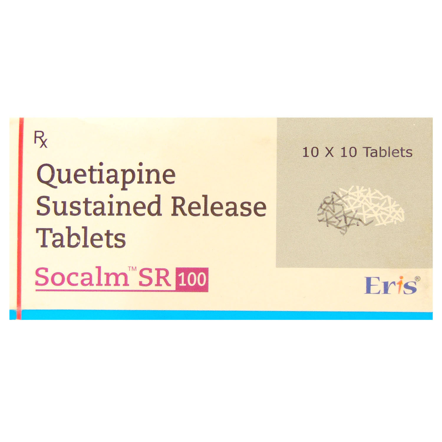 SOCALM SR 100MG TABLET, Pack of 10 TABLETS SOCALM SR 100MG TABLET, Pack of 10 TABLETS