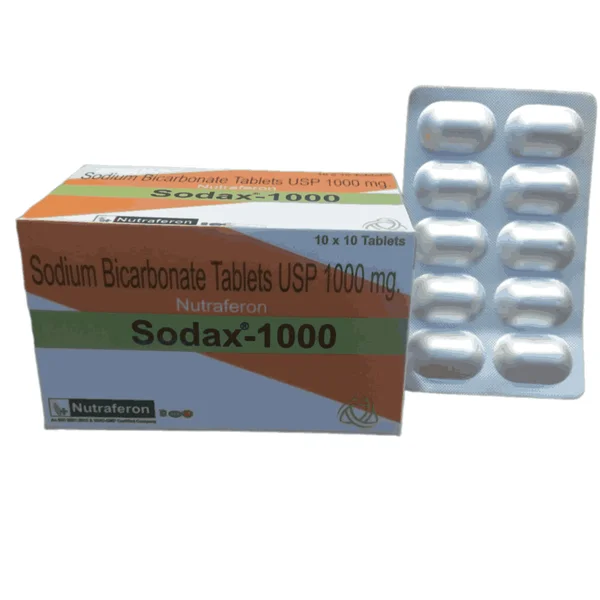Sodax 1000 Tablet 10's, Pack of 10 TABLETS