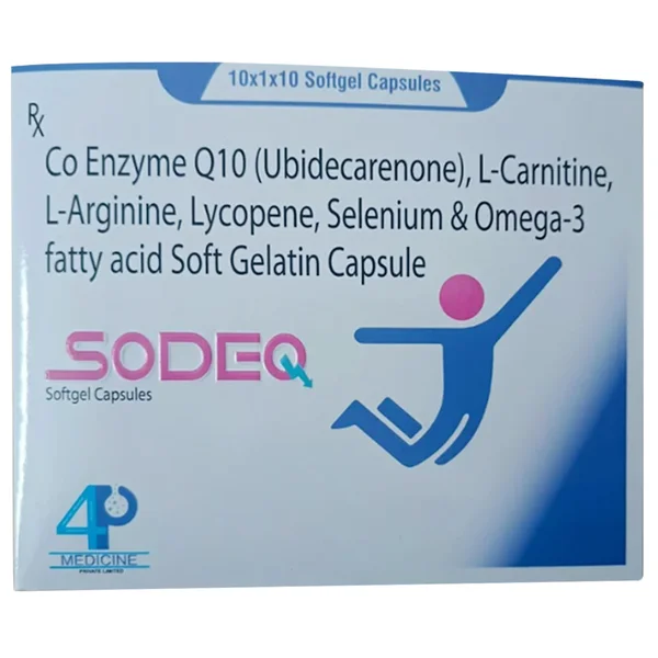 Sodeq Softgel Capsule 10's